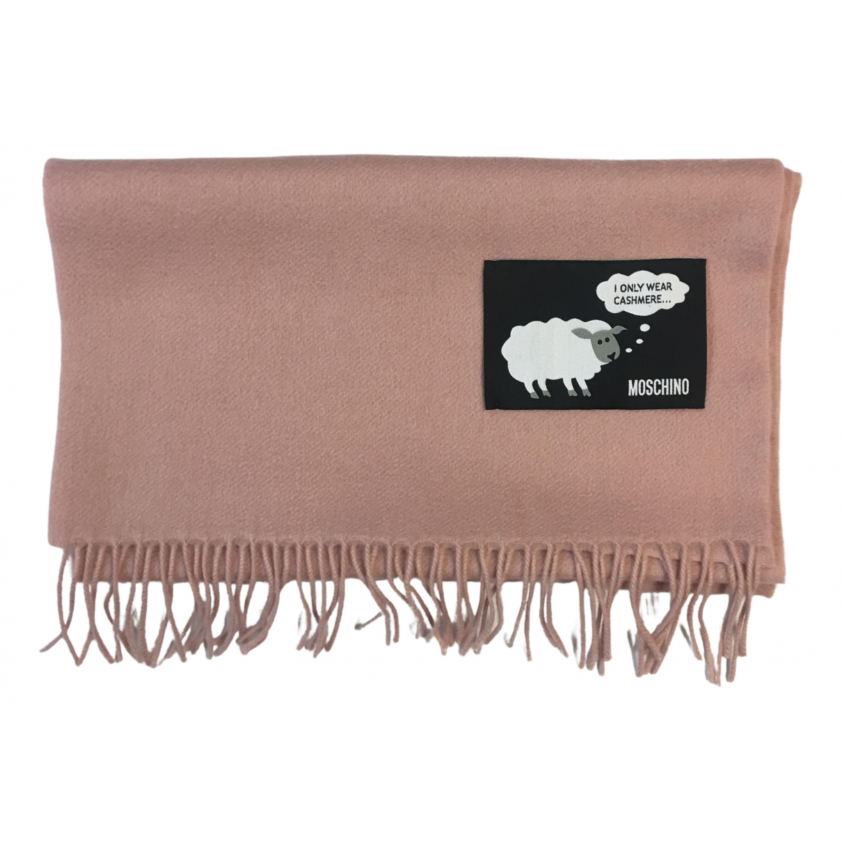 moschino cashmere scarf